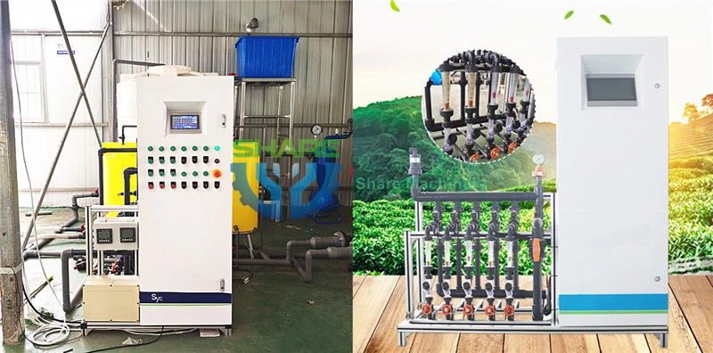 Water and Fertilizer Integrated Machine Farm Drip Fertigation Irrigation Plant Watering System