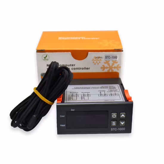 Shtrol 계란 인큐베이터 콜드 룸 전자 디지털 온도 조절기 Stc