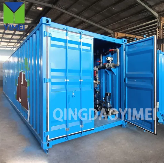 Mbr 폐수 정화/재활용/배출을 위한 시/가정/산업/병원 패키지 하수 폐수 처리 장비/기계/시스템/플랜트