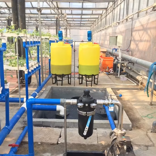 농업 관개를 위한 통합 장비 소형 관비 물 및 비료 기계